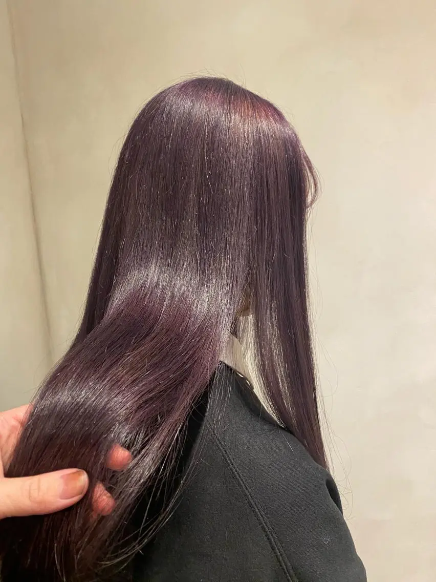 ロング カラー カット ヘアカラー トリートメント 🦋店長🦋 ほんさわ みずきのヘアスタイル