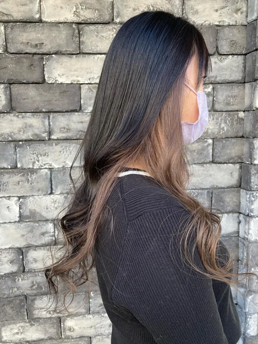 ロング カラー カット ヘアカラー トリートメント ✂️似合わせの魔術師 石田一樹✂️のヘアスタイル
