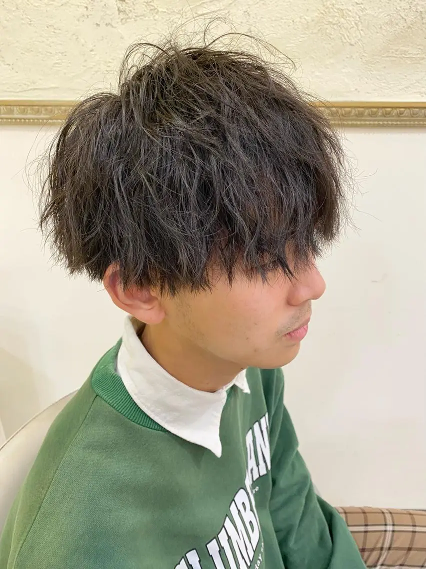 パーマ メンズ 年間2000名担当◎ パーマ職人/仲原佑樹のヘアスタイル