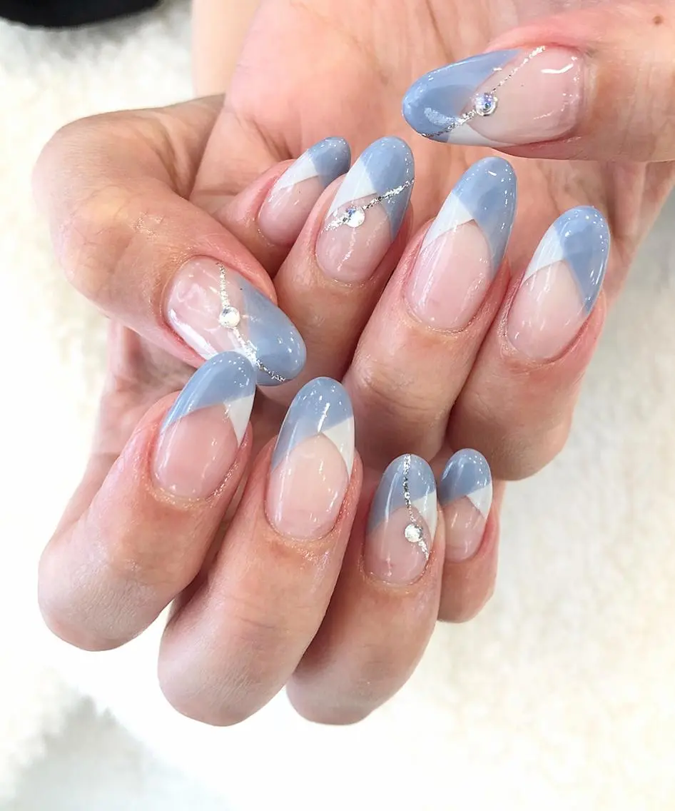 ネイル フレンチネイル nail salon Regaosのネイルデザイン