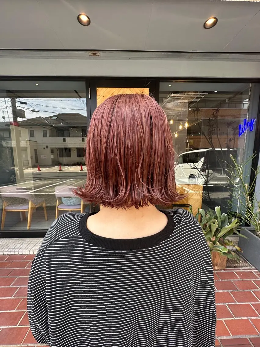カラー 透明感カラー ダブルカラー 外国人風カラー 十倉 朱莉のヘアスタイル