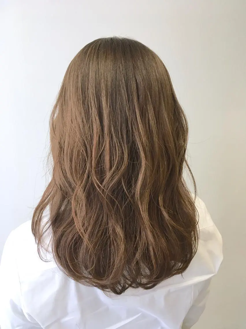 ロング カラー ヘアカラー トリートメント ヘアセット yoshi ☆のヘアスタイル