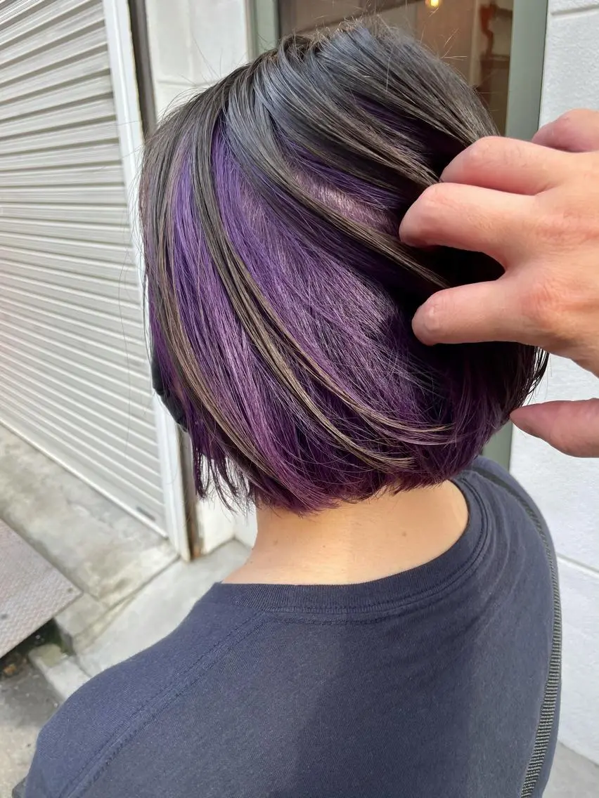 ミディアム ケアカラー ヘアカラー 中嶋 【ナカジマ】のヘアスタイル