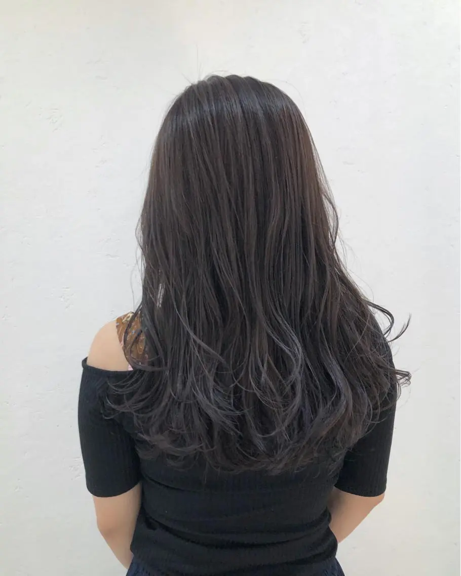 ロング カラー アディクシーカラー ハイライトカラー ハイライト ニュアンスカラー🫧 加納のヘアスタイル
