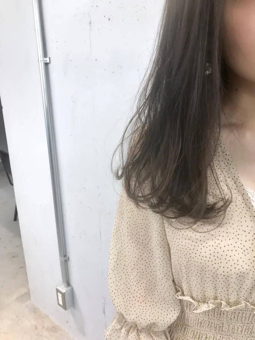 セミロング レイヤーカット カット ヘアカラー トリートメント lok[ロク] 高田馬場のヘアスタイル