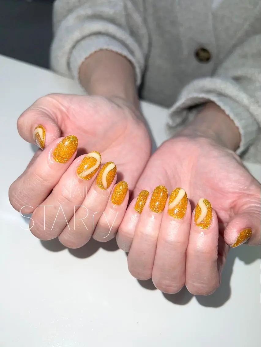 ネイル アートネイル ジェルネイル ニュアンスネイル パラジェル シンプルネイル NAIL by STARry 川口のネイルデザイン