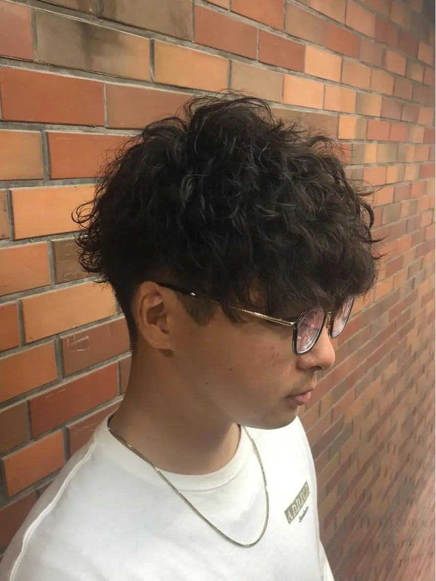 パーマ メンズ 波巻きパーマ TOSHIKI| 上福岡メンズ|副店長のヘアスタイル
