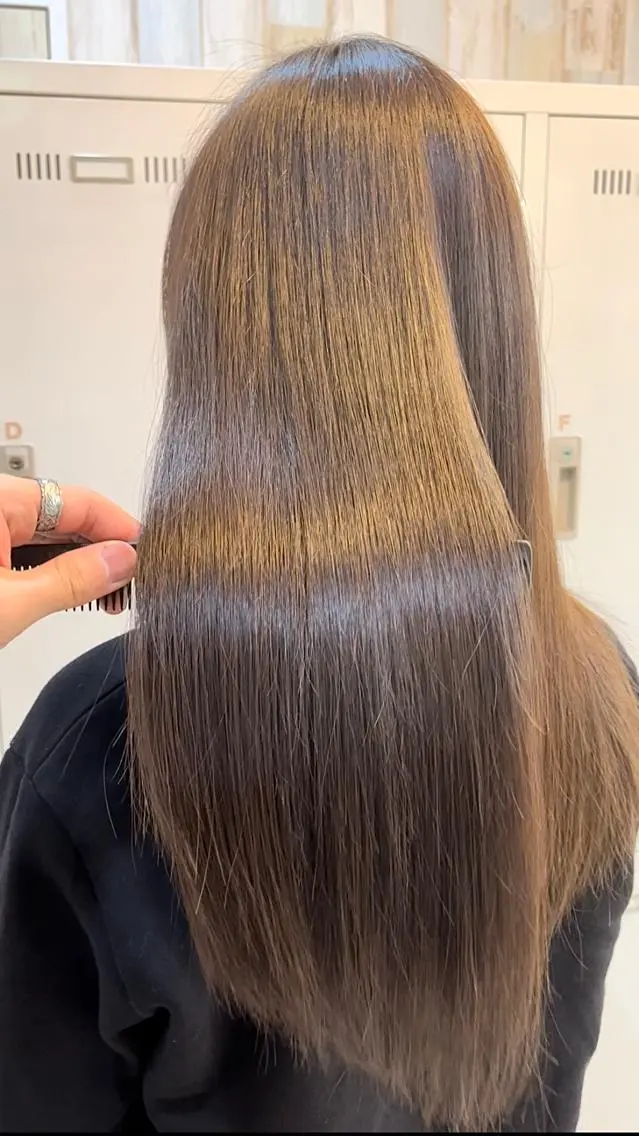 ロング カラー パーマ ヘアアレンジ メンズ トリートメント 💎髪質改善特化💎 RUITOのヘアスタイル