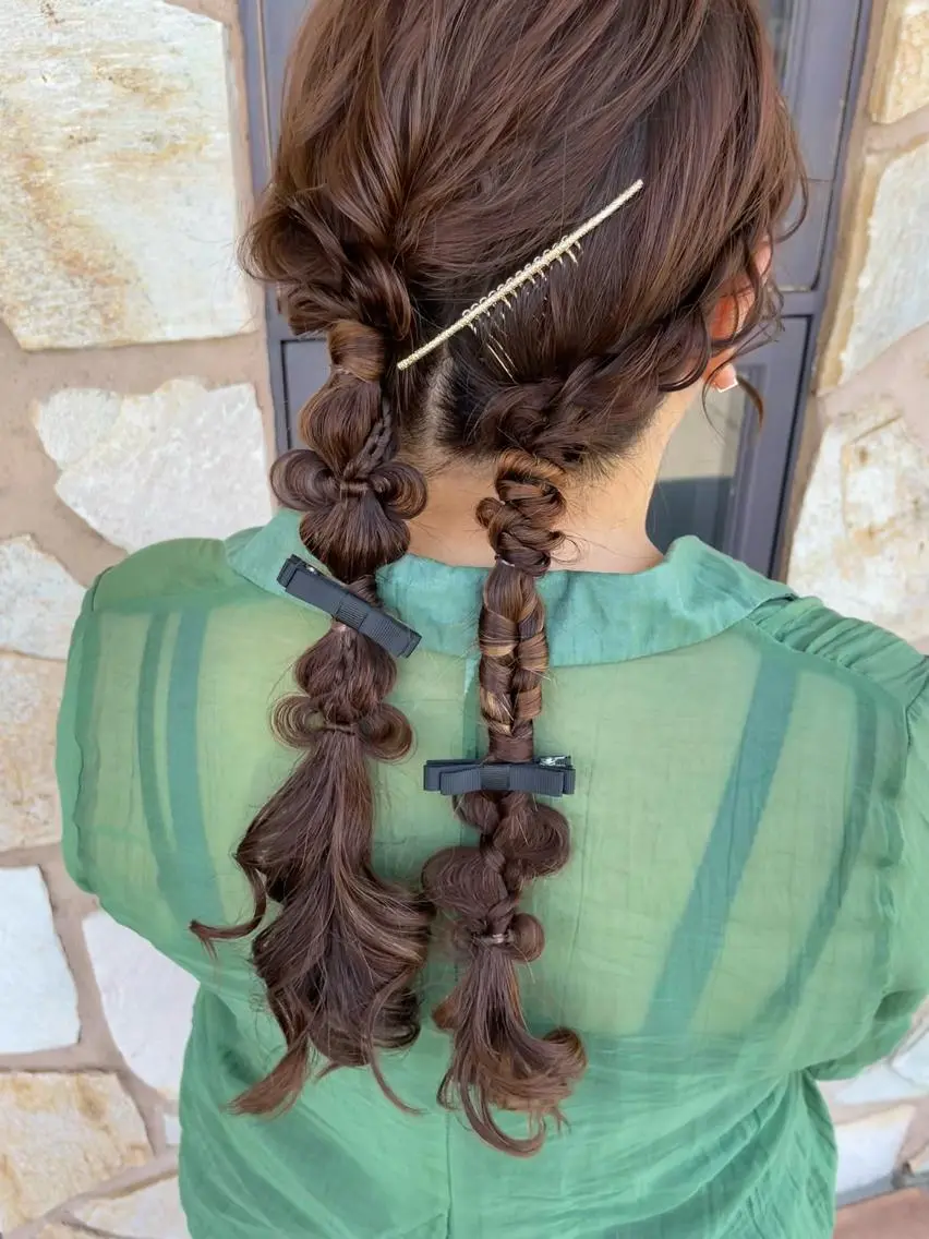 ロング かめやま ゆりのヘアスタイル