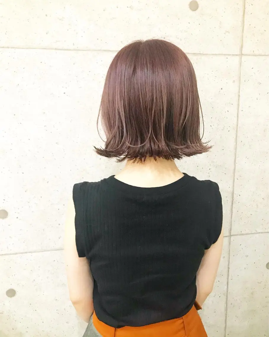 ミディアム ヘアセット☆ 髪質改善カラー☆まいのヘアスタイル