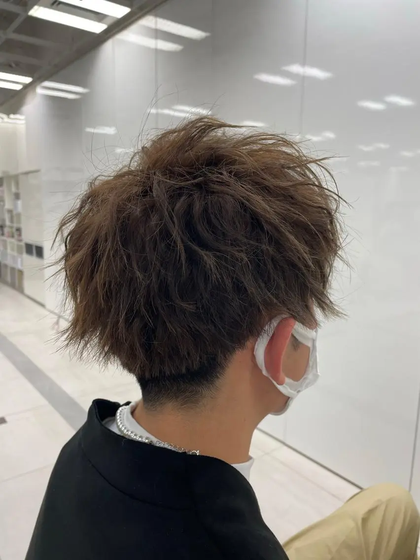 メンズ もりたみかこ 美容師お休み中のヘアスタイル