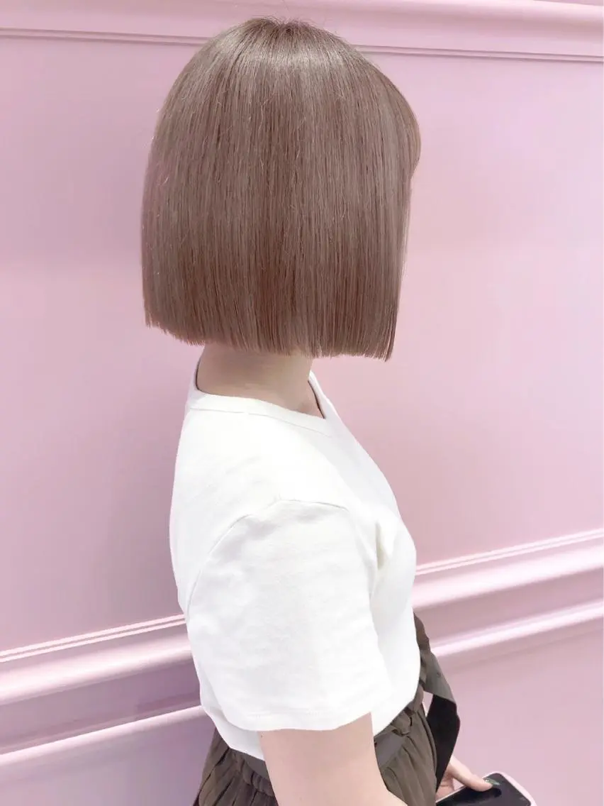 ショート Su-chi-🧴 /ミルクティーカラーのヘアスタイル
