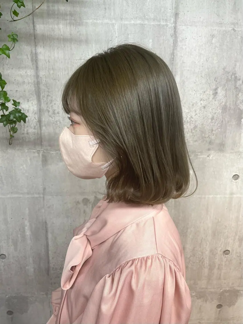 ミディアム ヘアカラー ami .のヘアスタイル