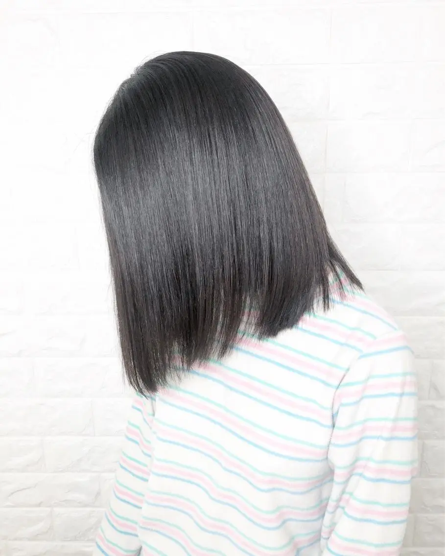 ミディアム 縮毛矯正/髪質改善 主税巧一のヘアスタイル