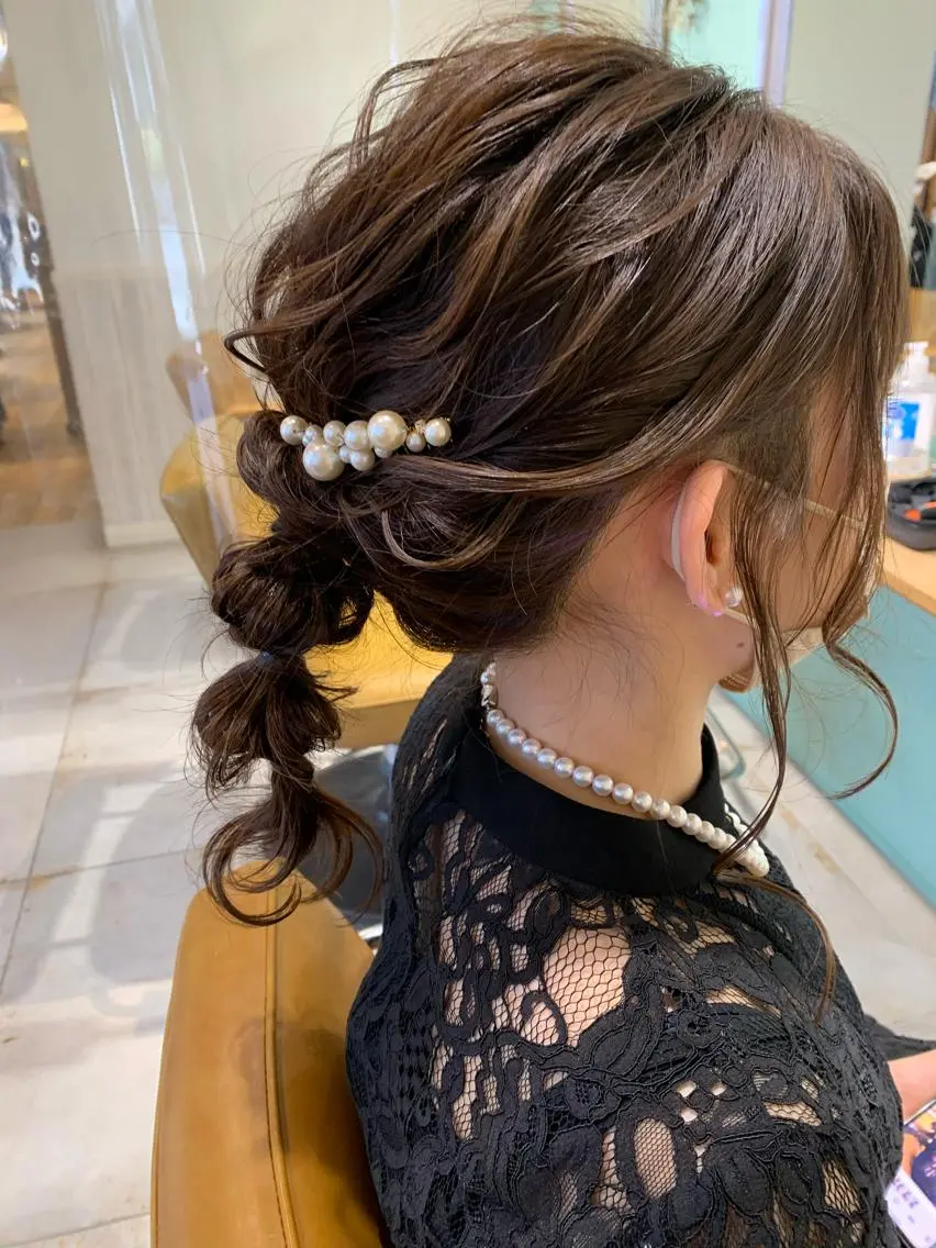 ヘアアレンジ 💖クボ モモ💖のヘアスタイル