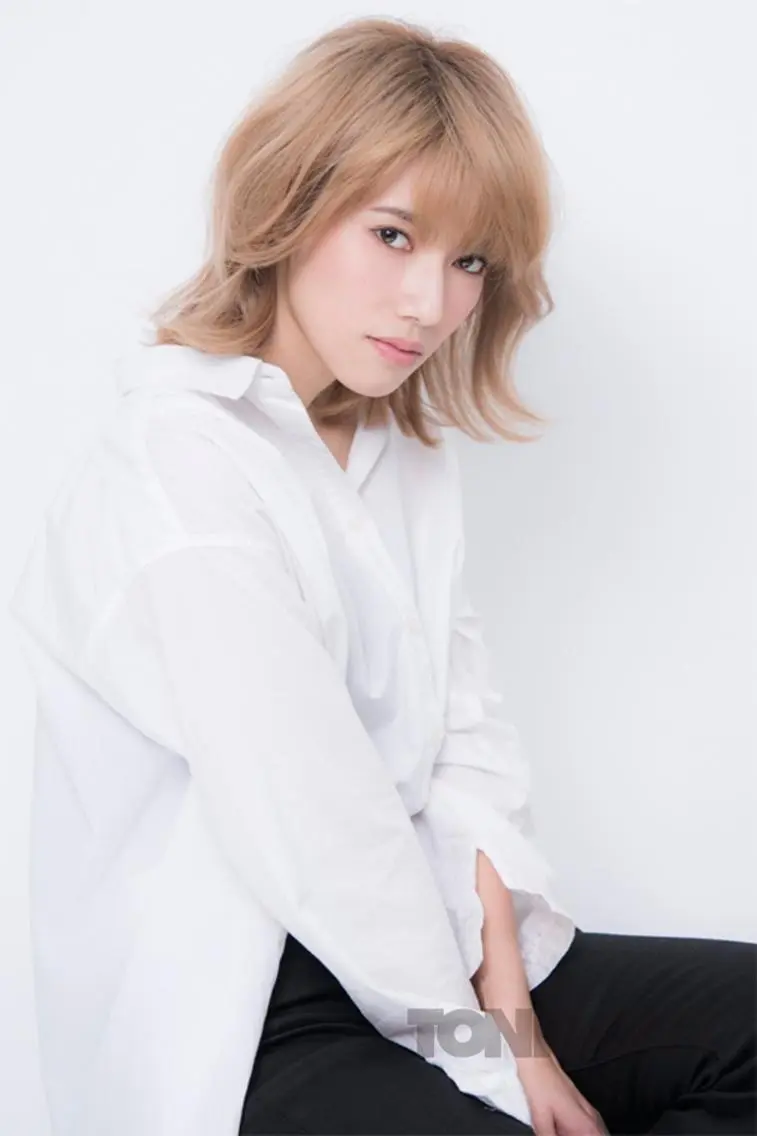 ミディアム カラー 橋口 晃典のヘアスタイル