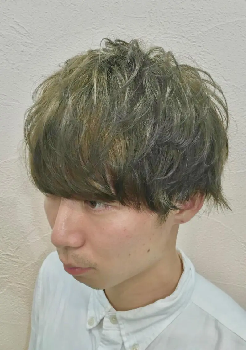 カラー パーマ ヘアアレンジ メンズ メンズパーマの巨匠 鈴木純のヘアスタイル