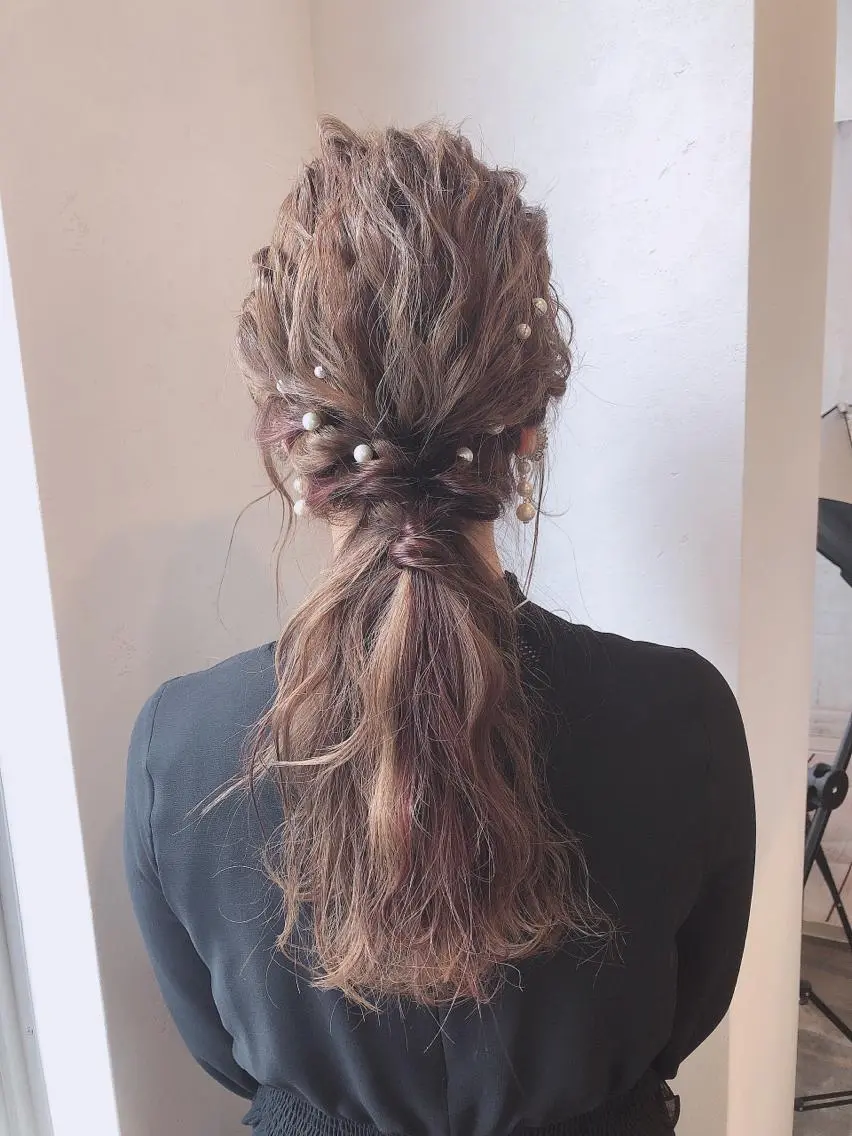 ヘアアレンジ 結婚式・ブライダル TOWA 野村　コウダイのヘアスタイル