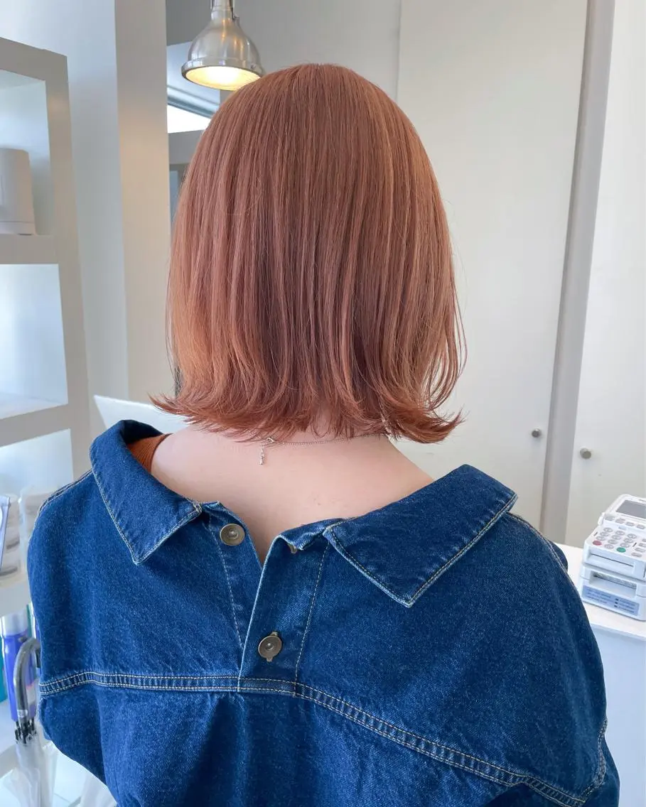 ミディアム カラー mir MIYUのヘアスタイル