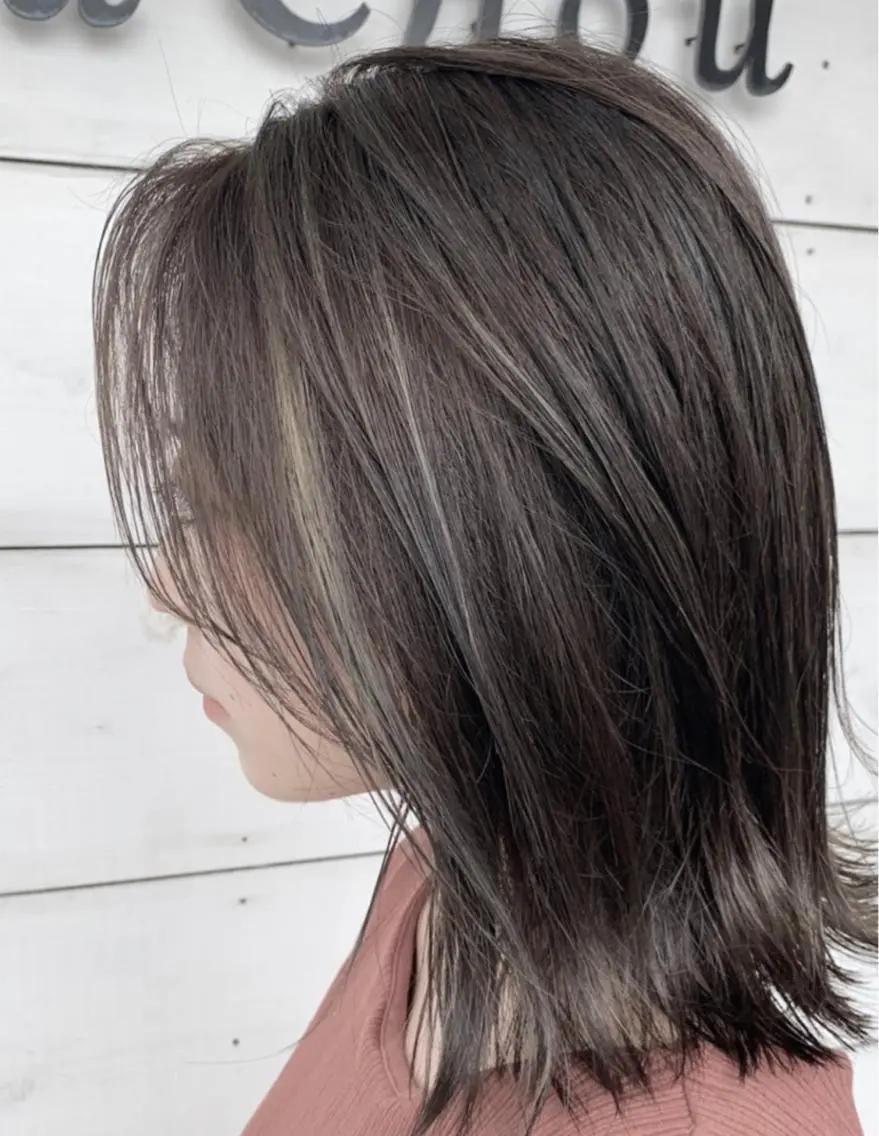 カラー SALOWIN栄 高須大貴のヘアスタイル