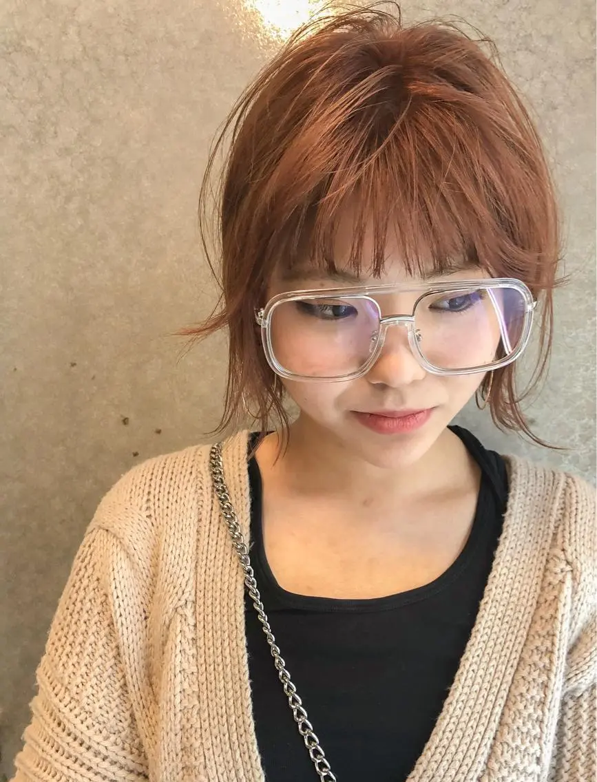 ショート ヘアカラー nessヤマサキ リュウタのヘアスタイル