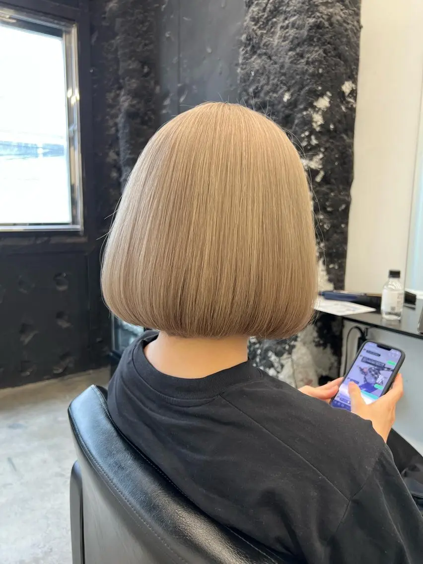 ミディアム カラー ryuei /原宿のヘアスタイル