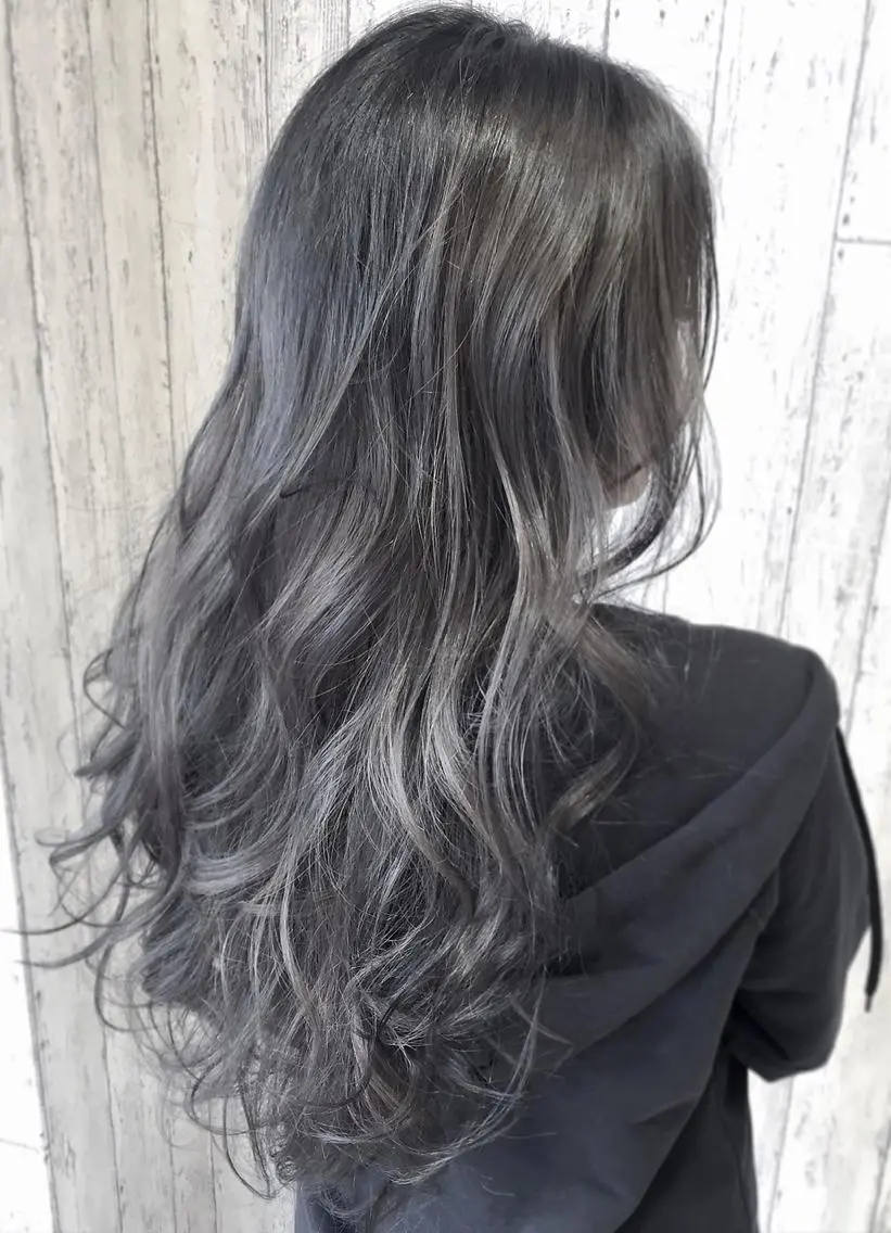 ロング カラー アディクシーカラー 透明感カラー 【公式】amble luxe池袋東口🩷のヘアスタイル