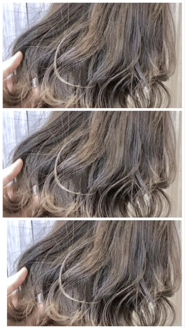 ミディアム カラー ヘアアレンジ バレイヤージュ レイヤーカット カット ヘアカラー 三川 洋樹のヘアスタイル