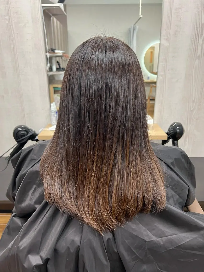 セミロング TELA HAIR 幕張本郷店 千尋のヘアスタイル