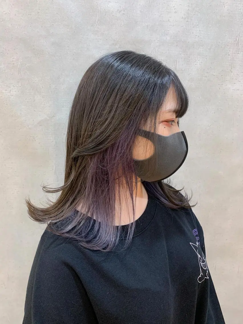 ミディアム カラー &y〜waito〜 鈴木悠平のヘアスタイル