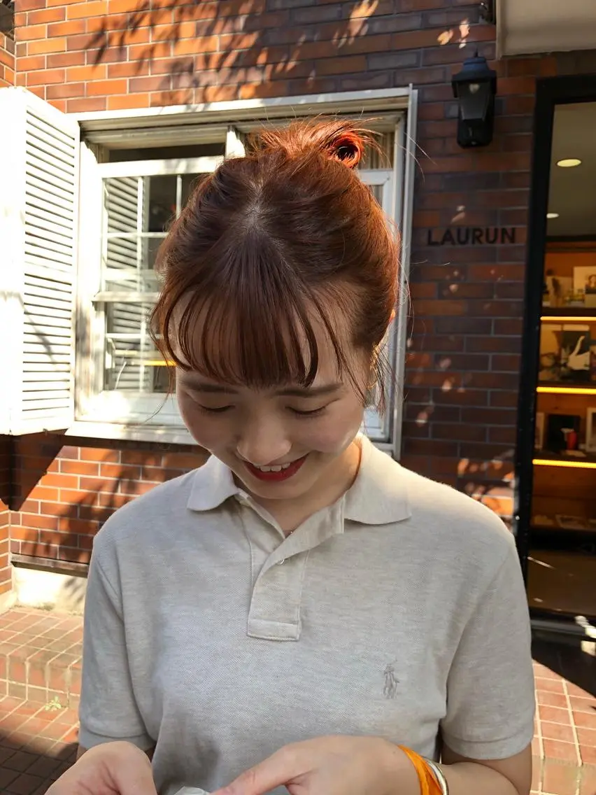 セミロング カラー eri kinjoのヘアスタイル