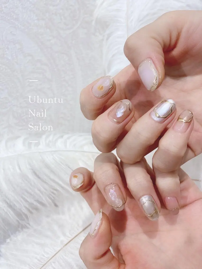 ネイル ハンドネイル Ubuntu🎀 ネイルサロン✨のネイルデザイン