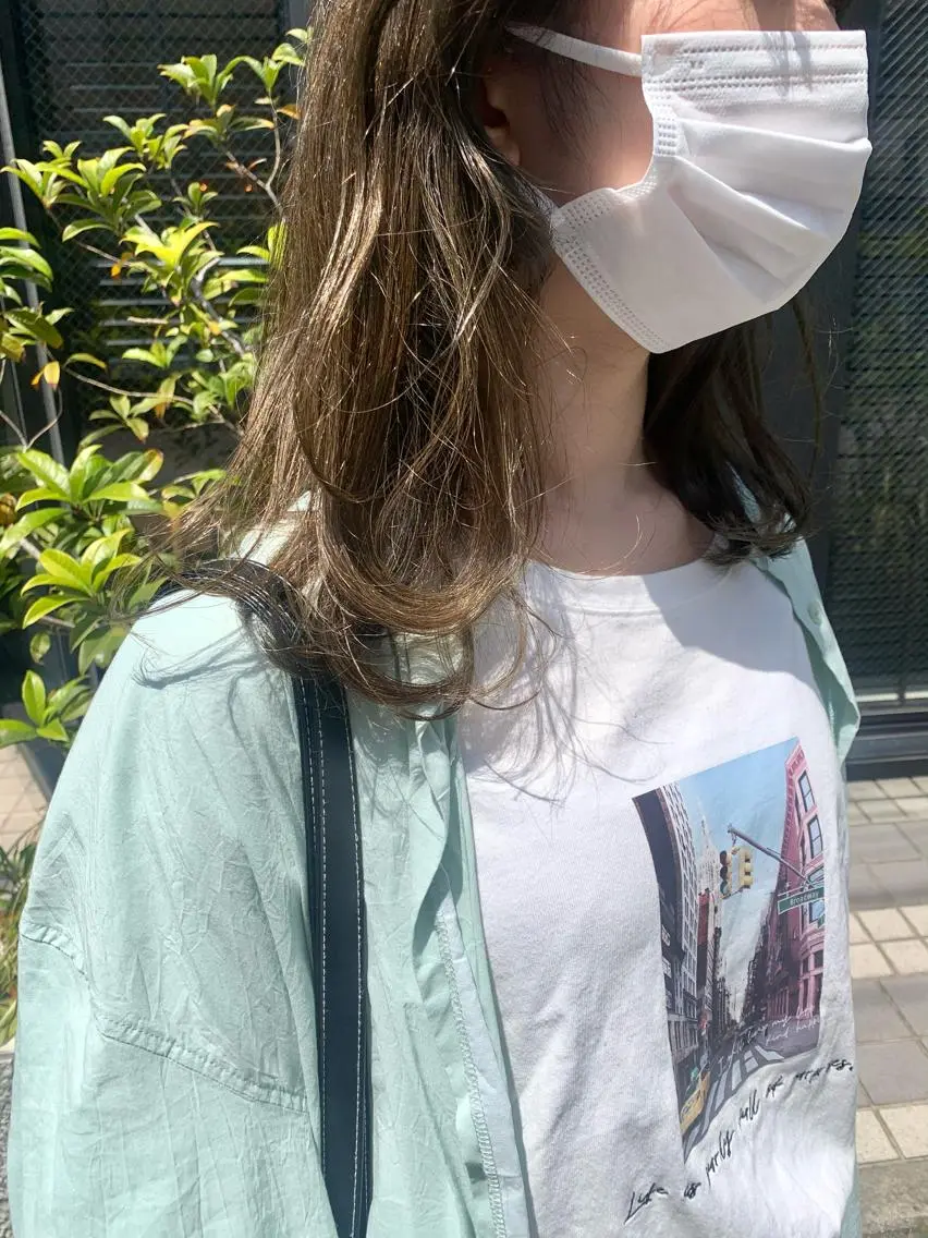 カラー ヘアカラー トリートメント ヘッドスパ ヘアセット 透明感カラー/ レイヤー🤎mamiのヘアスタイル
