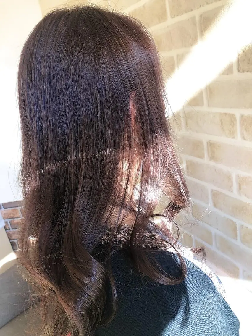 ロング カット ヘアカラー トリートメント 髪質改善美容師🐥 艶だし職人/薄野大輔のヘアスタイル