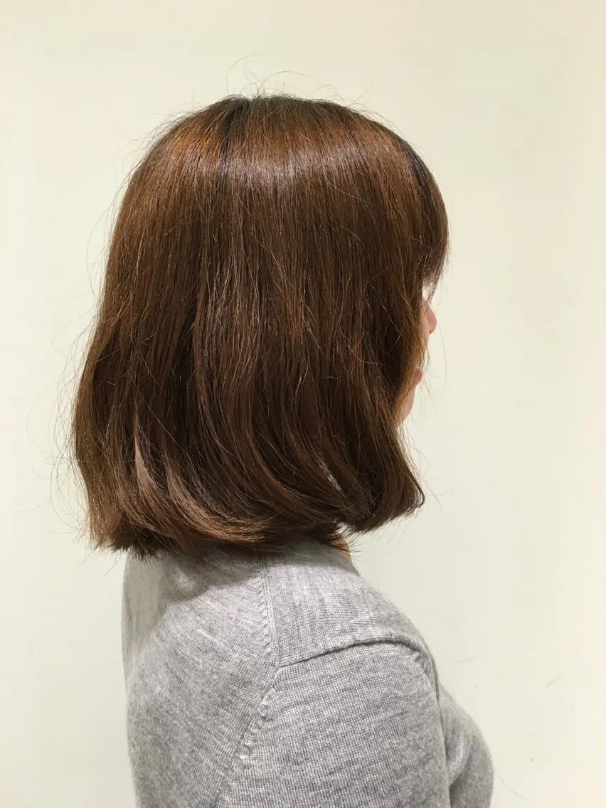 ミディアム パーマ ミディアムパーマ TELA HAIR 幕張本郷店 千尋のヘアスタイル