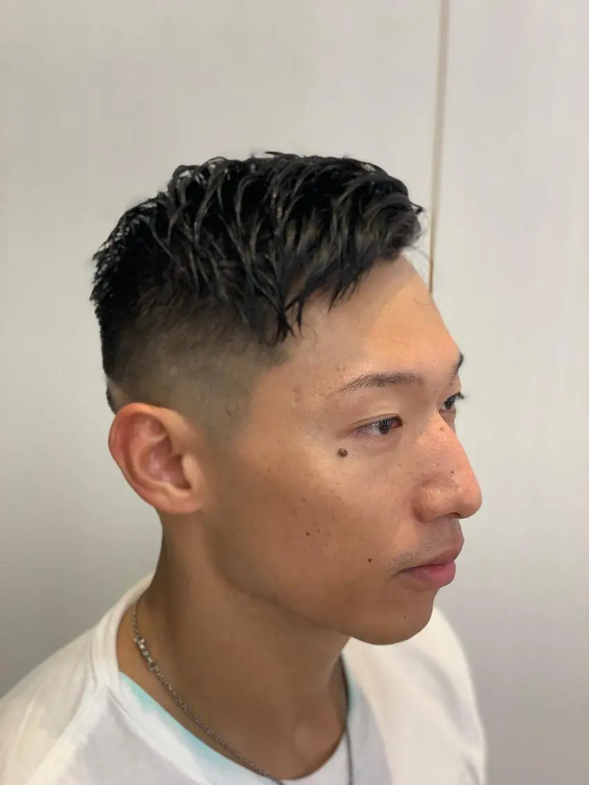 ショート メンズ 渡邊 絢のヘアスタイル