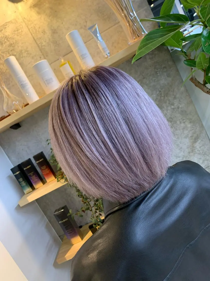 ショート カラー ヘアカラー トリートメント 天野 開のヘアスタイル