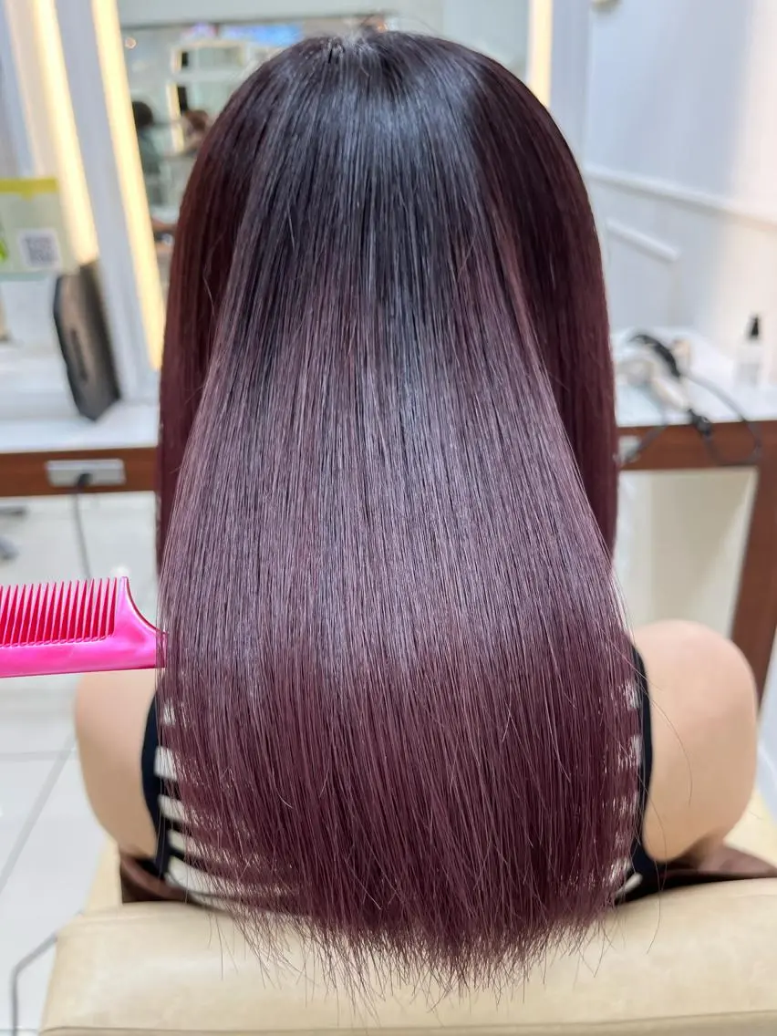 ミディアム 暖色🎀ゆるふわ☁️ MOERI 🍒のヘアスタイル