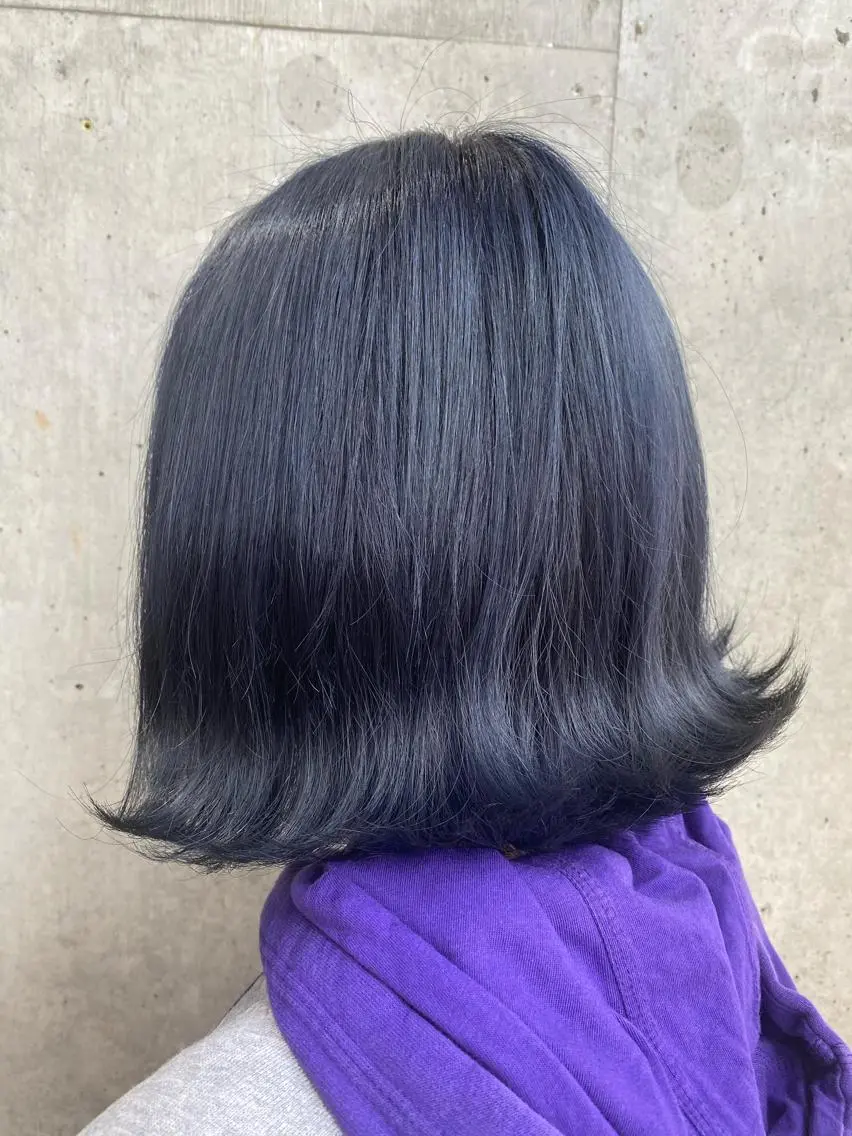 ミディアム カラー な つのヘアスタイル
