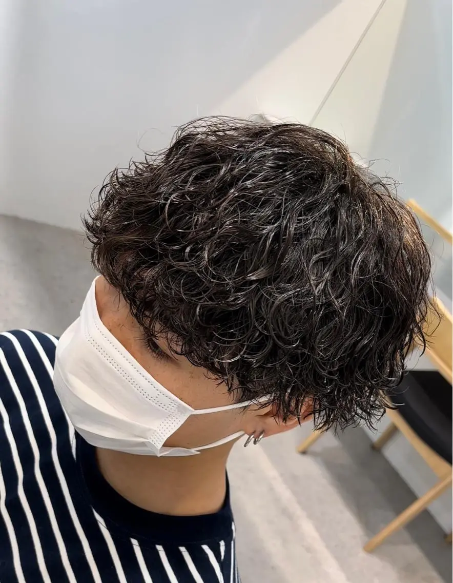 ショート パーマ メンズ メンズスタイル特化 /fifthりっくんのヘアスタイル