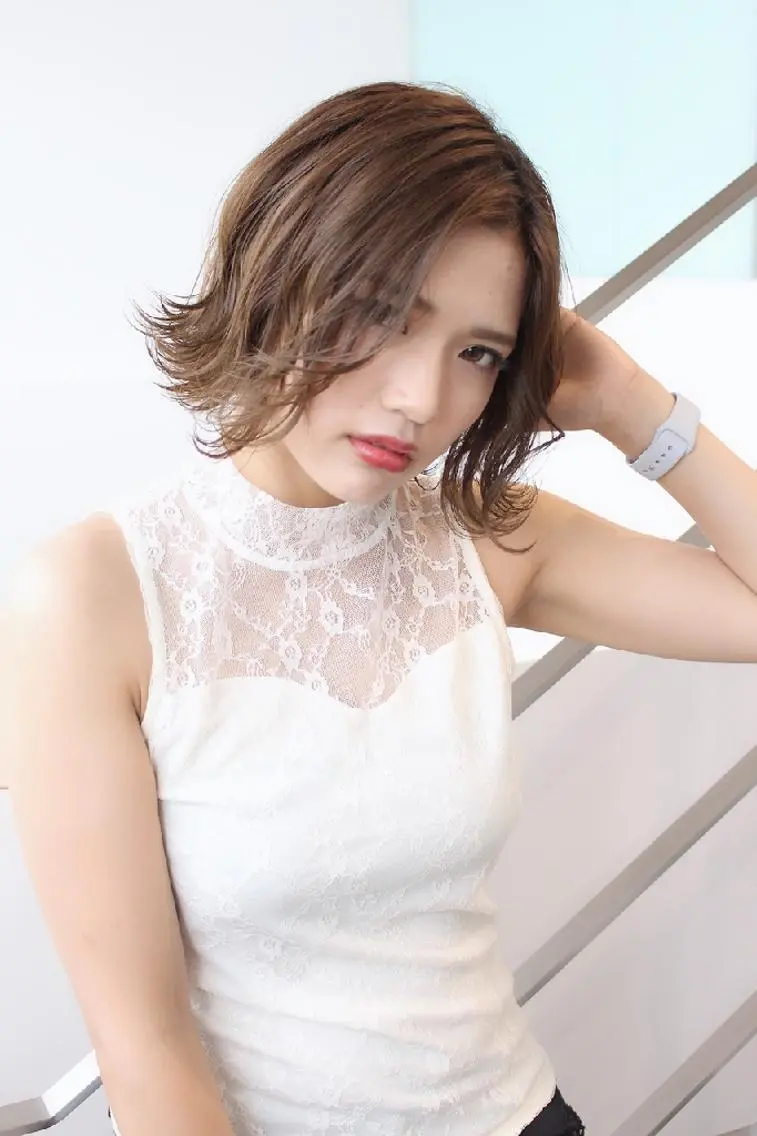 ショート 鶴田 連のヘアスタイル