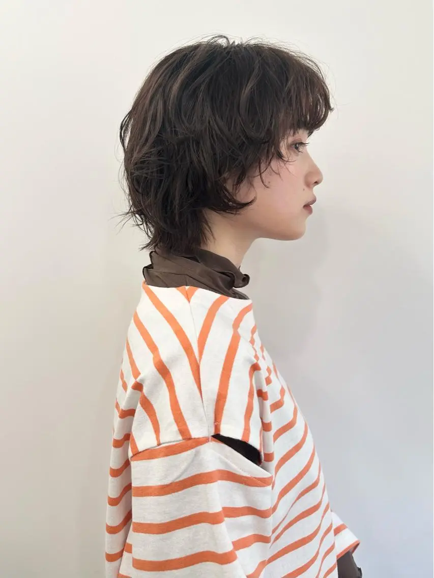 ショート トリートメント カット パーマ 朝がラクになるパーマ トウバルタイキのヘアスタイル