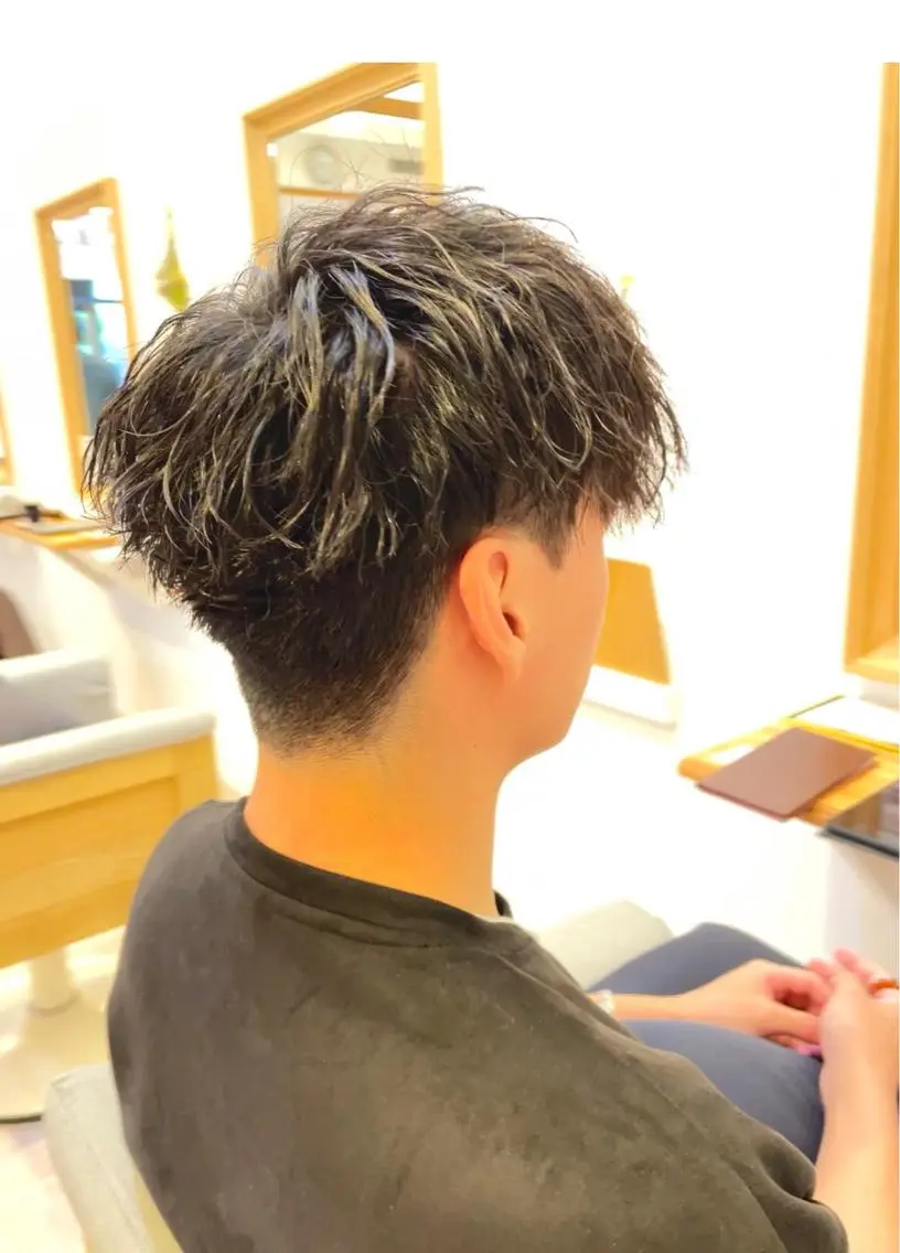 パーマ メンズ siie ヤギのヘアスタイル