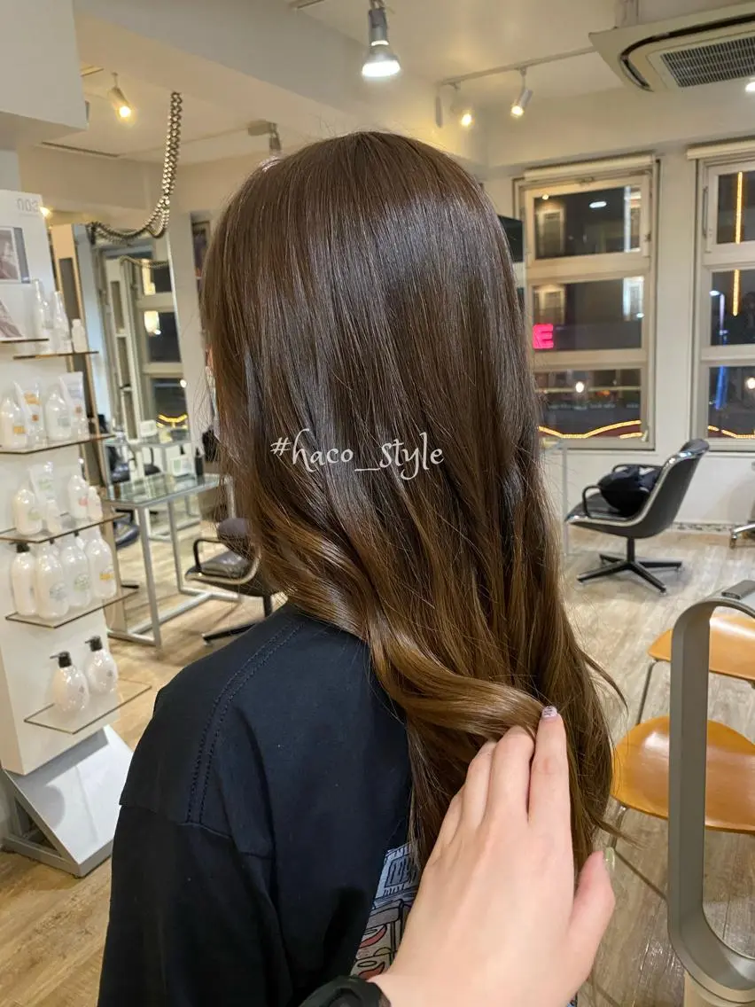 ロング カラー ヘアカラー トリートメント アレンジ指名 no.1✨ｈａｋｏのヘアスタイル