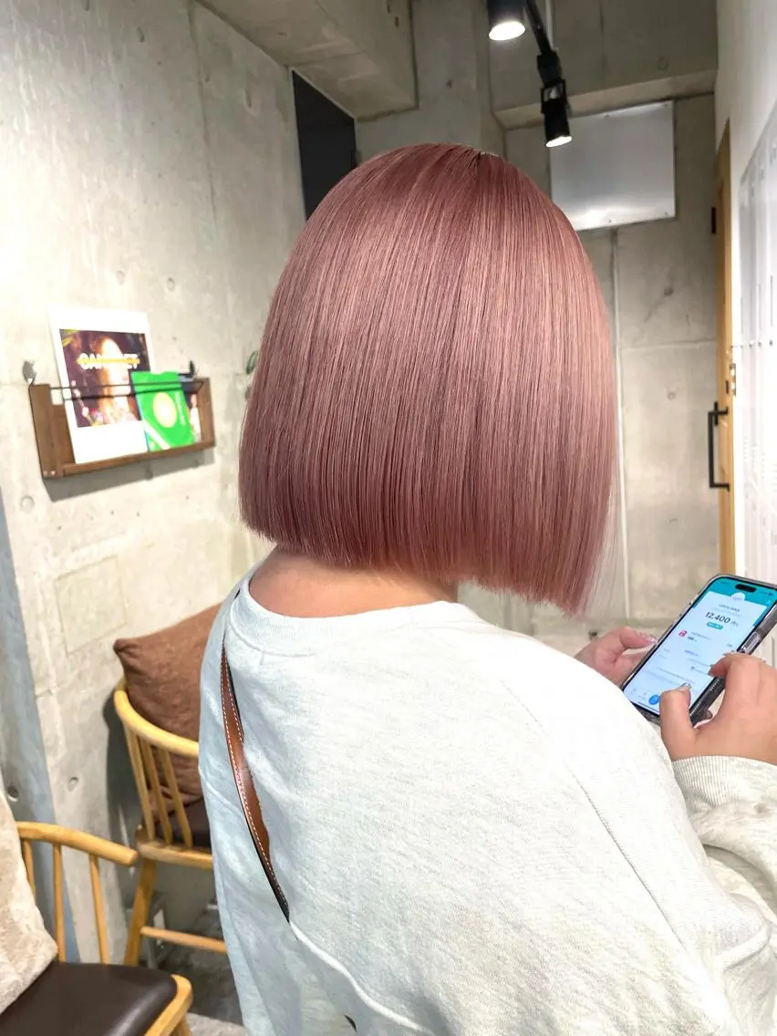 ショート カラー カット ヘアカラー トリートメント ❤️ダブルカラー 髪質改善❤️SAYAのヘアスタイル