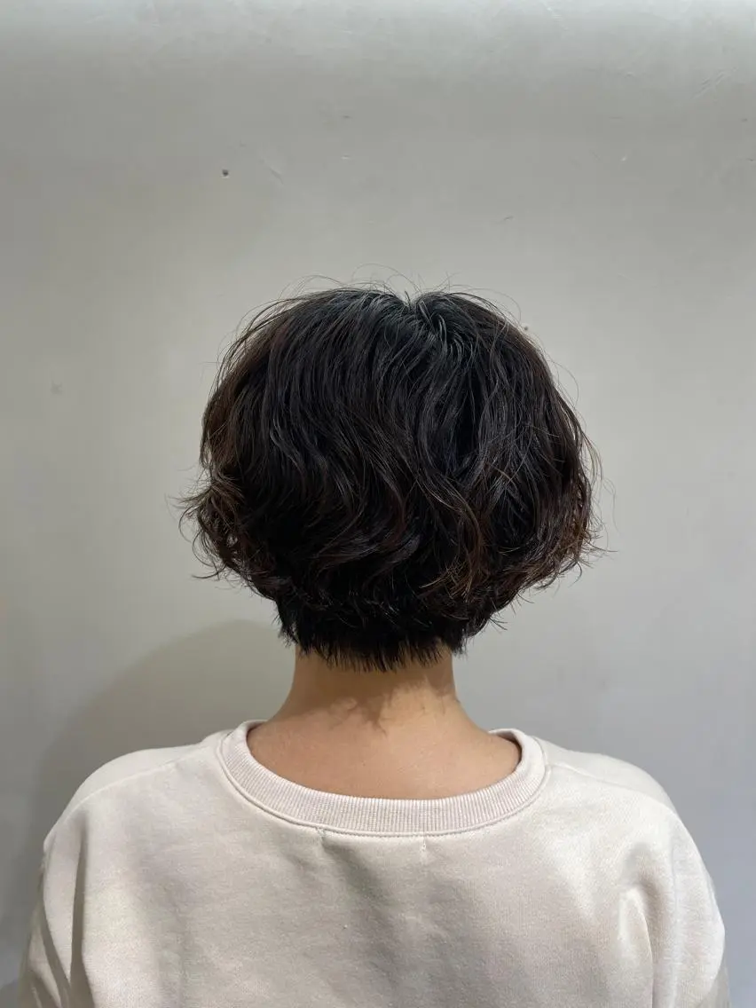 ショート ショートヘア 縮毛矯正/レイヤー 🌙児玉光瑠のヘアスタイル