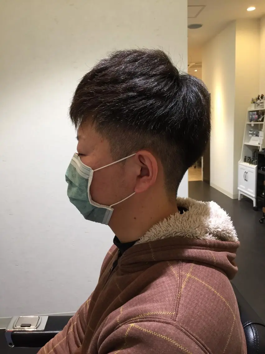 メンズ メンズパーマ ツーブロック CHIKA Rimのヘアスタイル