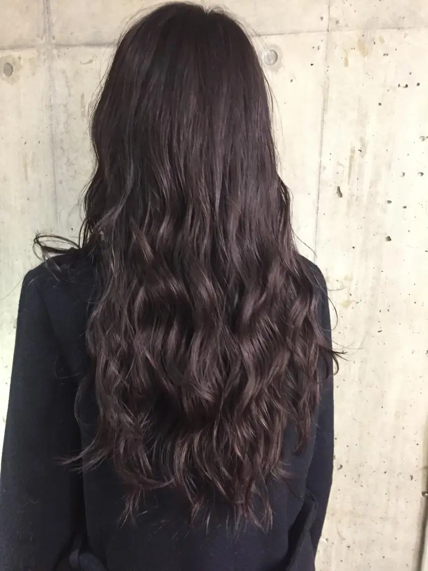 ロング カラー パーマ ヘアアレンジ メンズ キッズ ネイル マツエク・マツパ メンズブリーチ メンズハイライト メンズインナーカラー ブリーチ グラデーションカラー 顔まわりレイヤー× 韓国ヘアオタベシンヤのヘアスタイル