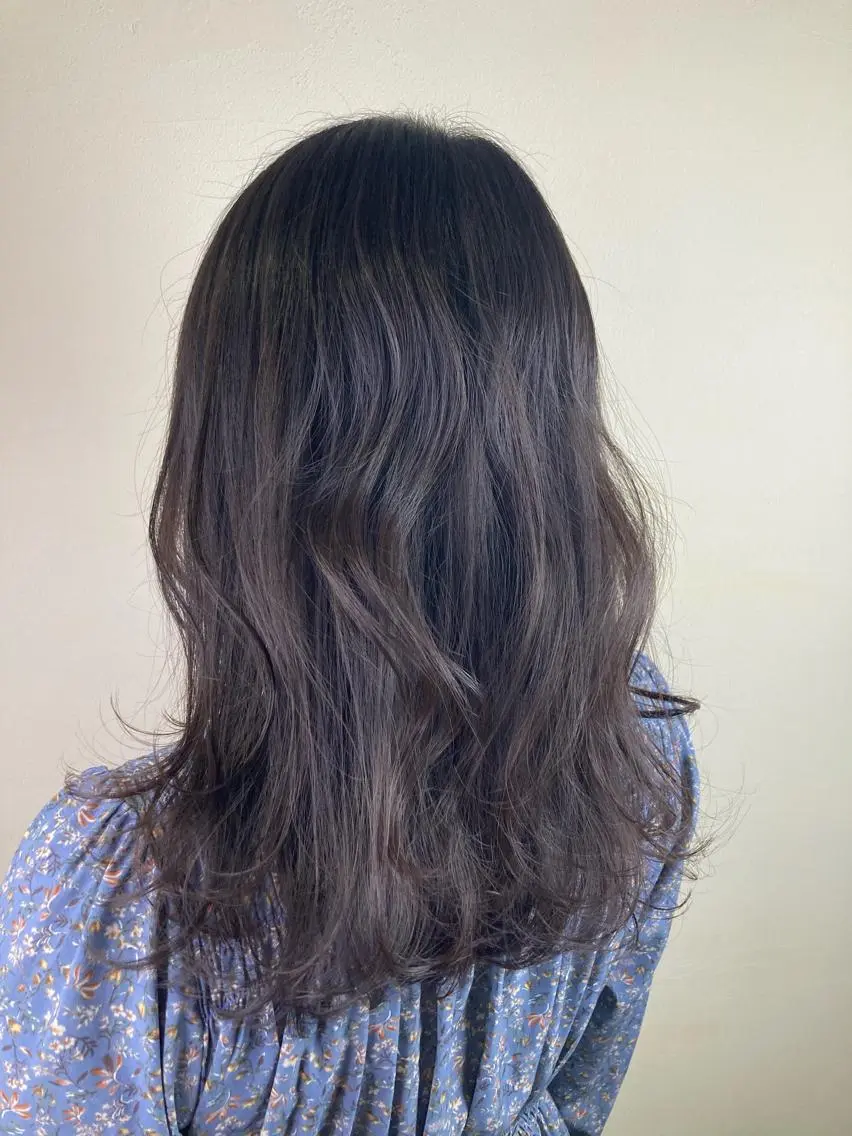 ミディアム カット 池田 寿子のヘアスタイル