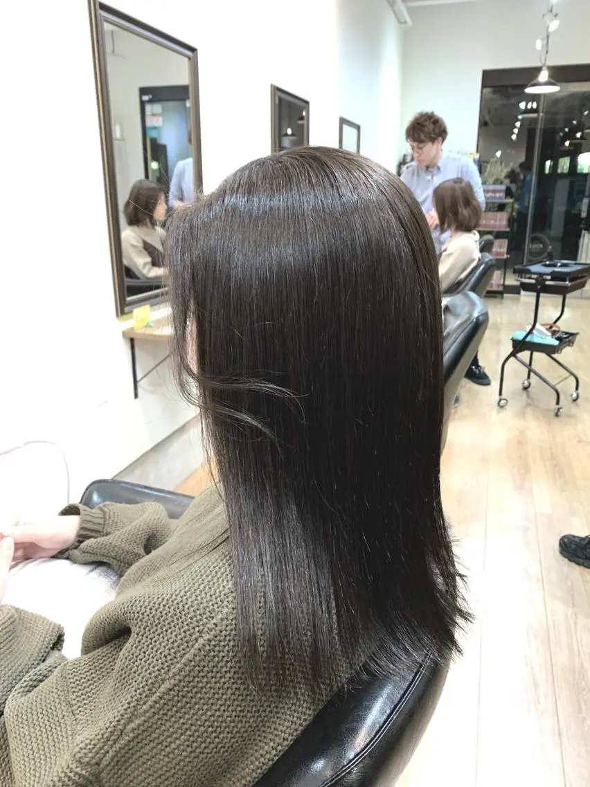 カラー 本場韓国ヘア特化 아이비/Aibiのヘアスタイル
